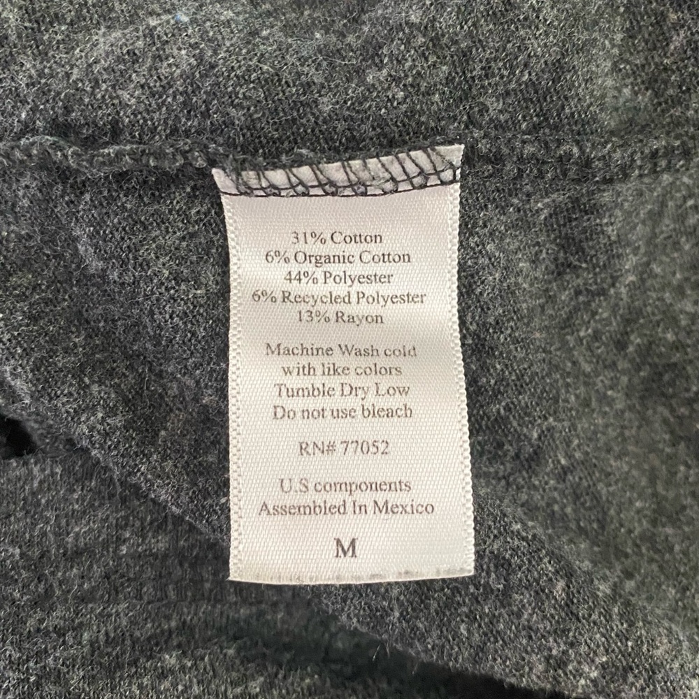 Threads 4 Thought Medium Gray Hooded Tee - Picture 6 of 7